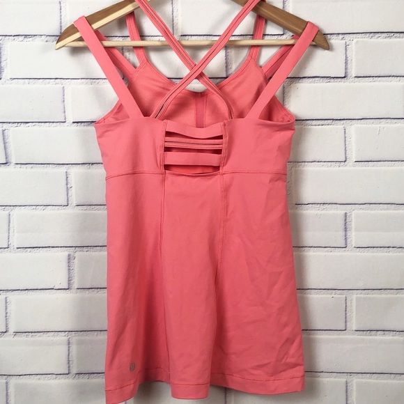 Lululemon Happy Strappy Tank Sz 6 - Picture 2 of 4